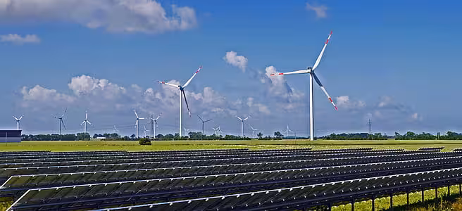 A wind farm